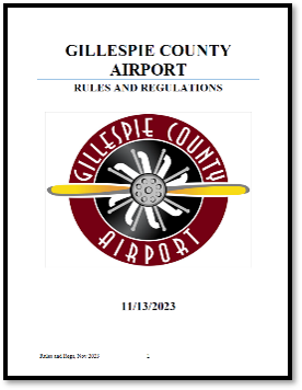 Rules and Regulations cover picture