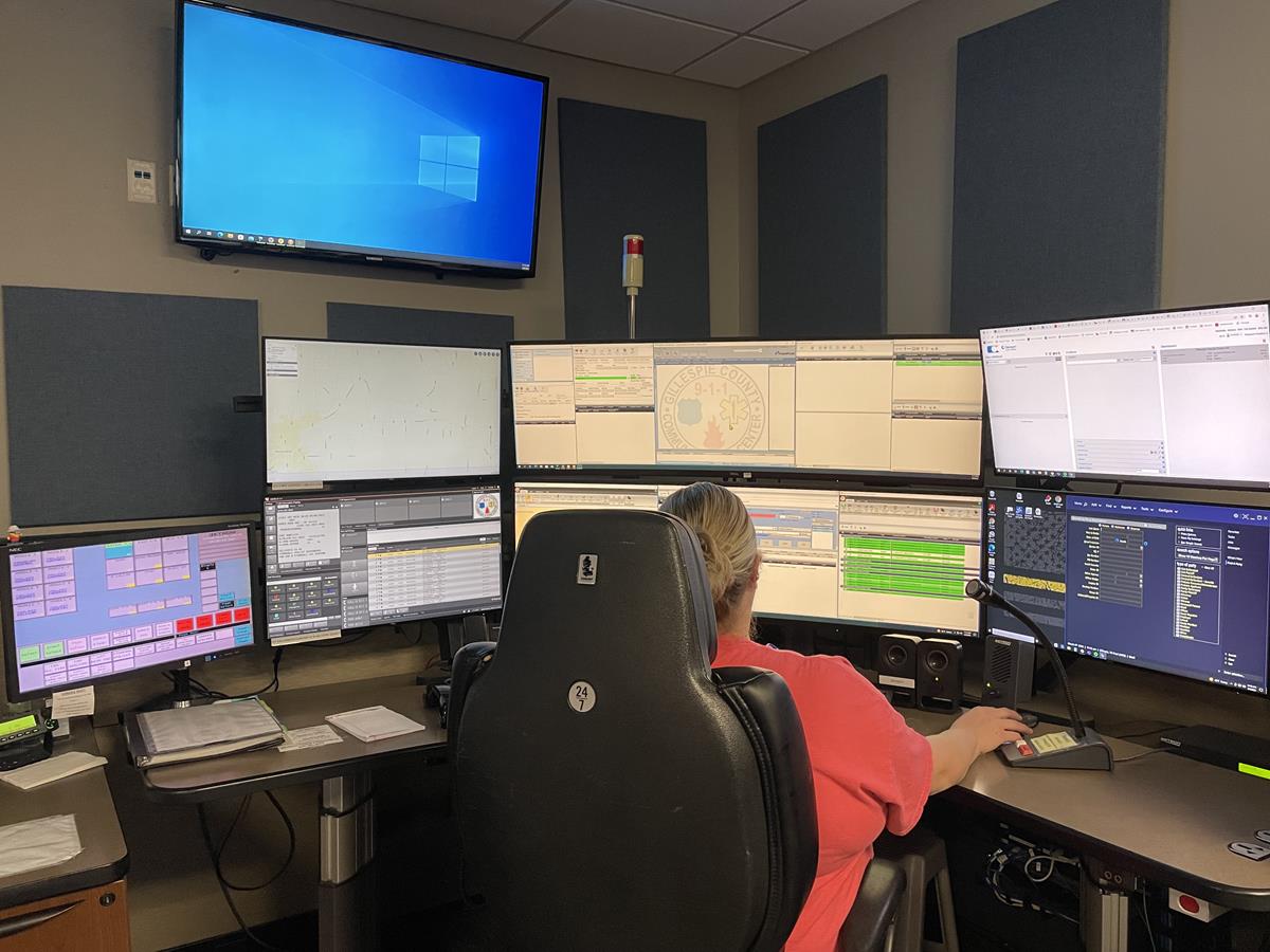 Dispatcher in Communications Center